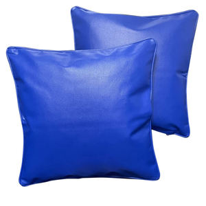 ราคาโรงงานตัวอย่างฟรีการออกแบบที่กำหนดเองพิมพ์ปลอกหมอนกันน้ำเบาะปกในวัสดุหนัง - Product Image 1