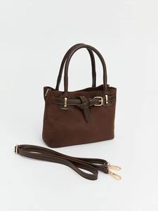 Bolso de Hombro de PU de Alta Calidad para Mujer, con Logotipo Personalizado, Moderno, con Cremallera, Forro de Lona, Precio de Fábrica - Product Image 4