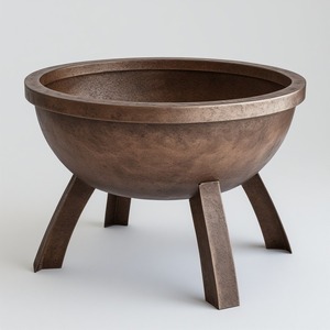 Brasero de Metal de Alta Calidad Diseñado para Espacios Exteriores que Ofrece una Construcción Duradera y una Experiencia de Calor Confortable - Product Image 1