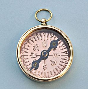 Handcrafted Metal Nautical <b>Compass</b> With Brass Finish And Accurate Magnetic Needle For Travel Enthusiasts - Product Image 3