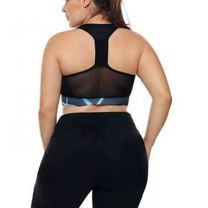 Ensemble 2 pièces de sport réversible pour femme, soutien-gorge et leggings, motif uni, grande taille, sans couture, pour yoga et fitness, collection 2026 - Product Image 2