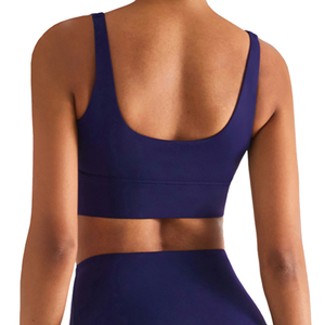 Soutien-gorge de sport à fort impact pour femmes 80% NYLON 20% SPANDEX Soutien-gorge de yoga pour l'entraînement - Product Image 3