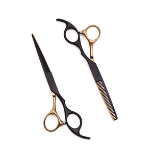 Tijeras de peluquero de acero inoxidable de precisión para profesionales Agarre cómodo con cuchillas afiladas para cortar el cabello - Product Image 2