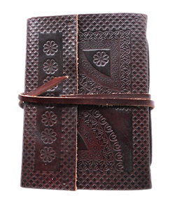 Premium Vintage Leather Journal Notebook Set Tapa dura personalizable con cuadernos de impresión personalizados - Product Image 1