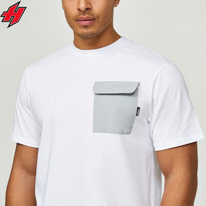 Ensemble de t-shirts en maille respirante et légère pour l'été nouvel arrivage de t-shirts avec logo réfléchissant personnalisé pour hommes - Product Image 3