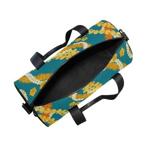 Bolsa de lona plegable de poliéster Oxford impermeable de alta calidad para mujer, bolsa deportiva de viaje de gran capacidad, zapatillas de estilo de negocios - Product Image 5