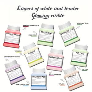 Mascarilla Facial de Ácido Hialurónico 500g, Polvo Suave, Gelatina Cristalina, Exfoliante, Nutritiva, Hidratante, Aclarante, con Aroma a Aloe, para Todo Tipo de Piel - Product Image 5