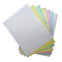 Exportation en gros usine de feuilles de papier autocopiant en pâte recyclée 2-6 plis 53/55/60 g/m² pour formulaires informatiques avec CF CFB CB