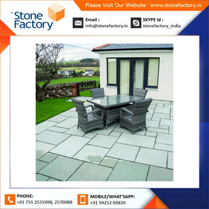 กระเบื้องหินปูนสีเทาอมเทาธรรมชาติสำหรับตกแต่งภายนอก - Product Image 2