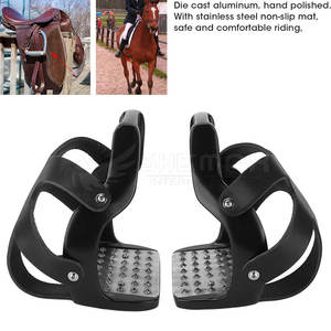 Gran oferta, estribos de Metal para caballos hechos en Pakistán, estribo de caballo de acero inoxidable, equipo de seguridad para caballos al por mayor - Product Image 6