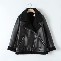 Veste en cuir de mouton imperméable et respirante pour femmes, de haute qualité, rembourrée en coton, style streetwear décontracté, vente en gros