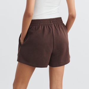 Pantalones cortos deportivos informales para mujer, LICRA de algodón transpirable suave para yoga y correr - Product Image 5