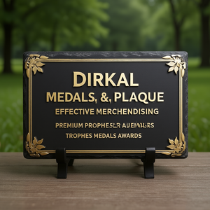 Targa in Ardesia Personalizzata Dirkal per un Merchandising Efficace, Trofei, Medaglie e Premi di Alta Qualità - Product Image 3
