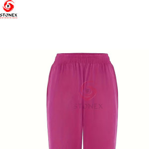 Comfortable High Quality Knitted Medical Scrub Sets Women Custom <b>Nursing</b> Uniforms Stylish Spandex Polyester Hospital Scrubs - Product Image 6