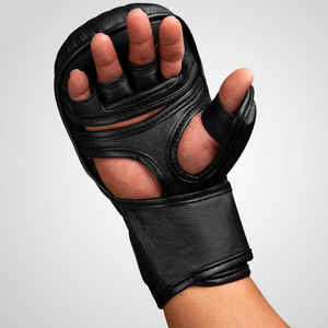 Arts martiaux Porter des gants de MMA en couleur personnalisée Gants de combat de boxe MMA en cuir avec des prix raisonnables de logo personnalisé - Product Image 1