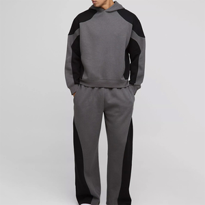 Nouveau style hommes survêtement prix de gros nouveauté couleur unie respirant vente chaude hommes survêtement - Product Image 1