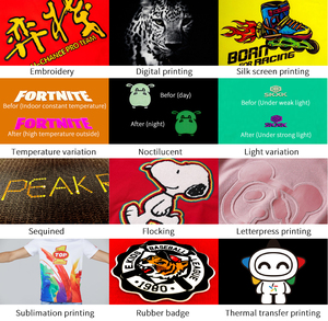 เสื้อยืดผ้าฝ้าย100% แบบระเหิดสำหรับผู้ชายเสื้อยืดทรงหลวมเสื้อยืดพิมพ์ลายกราฟิกโลโก้ตามสั่ง - Product Image 5