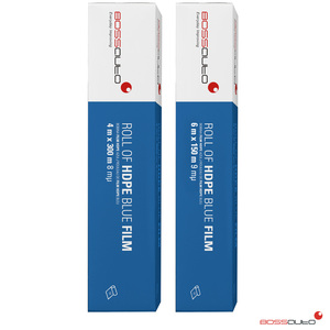 ผลิตภัณฑ์ฟิล์มม้วนฟิล์มสีฟ้า HDPE สำหรับรถยนต์ - Product Image 1