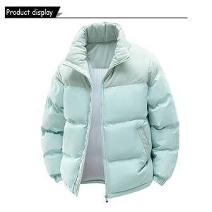 Venta directa de fábrica, venta al por mayor, diseño de logotipo personalizado, chaqueta acolchada para hombre, nueva chaqueta acolchada impermeable de moda de alta calidad para invierno - Product Image 2