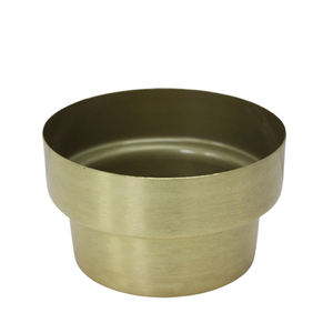 Jardinière ronde en fer Matt Dusty Green PC Pot de fleurs pot de fleurs pour la maison hôtels décoration intérieure et extérieure - Product Image 2