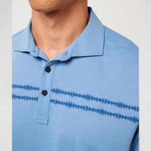 Polo de Hombre de Algodón y Poliéster con Logotipo Personalizado de Alta Calidad, Polo de Secado Rápido, Polo de Golf Transpirable para Hombre - Product Image 4