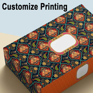 Contenedor de galletas Cajas Vacías de lujo Dulce Retro Paquete de fiesta Caramelo Chocolate Dulce Favor Cajas de regalos para fiesta - Product Image 6