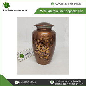 Proveedor al por mayor que vende suministros funerarios urna de recuerdo de cremación de aluminio para cenizas humanas disponible para la venta - Product Image 5