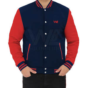 Chaqueta Universitaria para Hombre, Chaqueta Casual Personalizada con Botones y Letras para Hombre, Precio de Mayoreo, Chaquetas para Hombre - Product Image 1