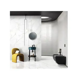 Long Lasting Non Slip800x1600 White Ceramic Floor Tiles for Bathroom Decor for Worldwide Export Available in Multicolour