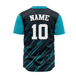 Camiseta de Béisbol con Logotipo Bordado Personalizado de la Mejor Calidad, Camiseta de Béisbol de Todos los Equipos, Uniformes de Béisbol - Product Image 4
