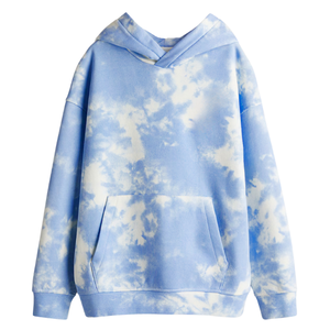 Sudadera con capucha de tejido de punto antibolitas de gran tamaño para mujer, forma recta, transpirable y para todas las estaciones para invierno y primavera - Product Image 3