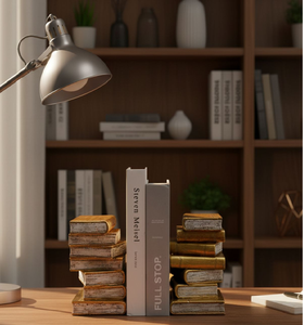 ที่กั้นหนังสือรูปพระอาทิตย์สีงาช้างสวรรค์ให้ความสวยงามสดใสและแปลกตา มีจำหน่ายในราคาขายส่ง - Product Image 3