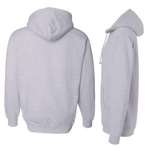 เสื้อสเวตเชิ้ตมีฮู้ดผู้ชายของบริษัทอินเดペンเด้นท์เทรดดิ้ง รุ่น IND4000 สีเทาเฮเธอร์ - Product Image 5