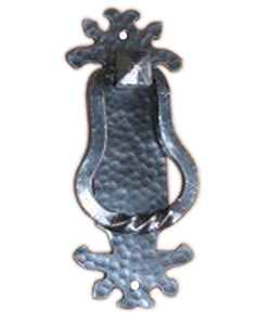 Latest Design Wrought Iron Ring <b>Door</b> Knocker on <b>Plate</b> for Home Decoration and Improvements - Product Image 6