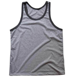 2024 OEM hommes été entraînement débardeurs respirant Gym Sport maille décontracté Muscles sans manches Stringer taille XL coton matériel - Product Image 2