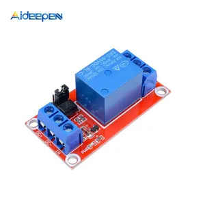 Módulo de relé, 5v 9v 12v 24v módulo de relé com optoacoplador saída 1 way módulo de relé