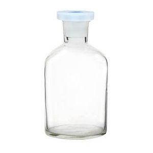 Clear Glass Reagent <b>Bottle</b> 1000ml with Poly <b>Stopper</b> Borosilicate Laboratory <b>Bottle</b> - Product Image 1