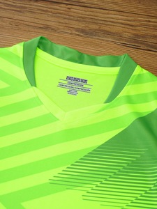 ชุดกีฬาสำหรับฝึกซ้อมฟุตบอลเด็กผู้ชายเสื้อผู้รักษาประตูเสื้อแขนสั้นเสื้อยืดชุดฟุตบอล - Product Image 5