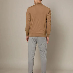 Nuevos chándales con cremallera para hombre, conjunto de gimnasio, joggers, chaqueta ajustada informal, pantalones superiores, chándal personalizado de alta calidad para hombre - Product Image 6