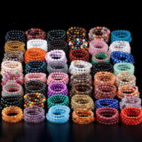 Bracelets en pierres de yoga HY Healing Crystals pour femmes et hommes