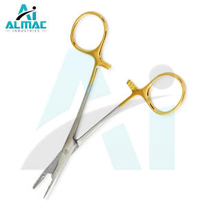 Almac ที่ใส่เข็ม Mayo hegar สแตนเลส16ซม. เครื่องมือผ่าตัดประเภทเครื่องมือชุดคีม5.5 "-7.9" - Product Image 1