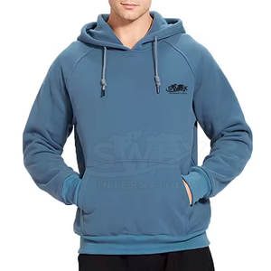 Sudaderas básicas con capucha al por mayor, sudaderas con logotipo impreso personalizado para hombre, fabricación pakistaní - Product Image 2