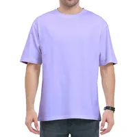 T-shirt Homme Grande Taille Noir 100% Coton Oversize 220 GSM Jersey Léger Style Streetwear Respirant Écologique Long