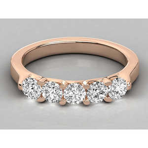 Bague solitaire en or 14 carats pour femmes avec diamant de laboratoire - Product Image 6