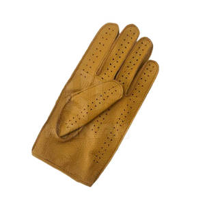 Gants de conduite de vélo d'hiver en cuir pour hommes élégants, doublure chaude et respirante, compatibilité avec écran tactile, emballage avec logo personnalisé pour l'extérieur - Product Image 3