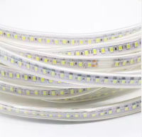 Bande LED 220V SMD 120pcs étanche Flexible 5630 5730 lumière LED pour paysage IP20 évalué