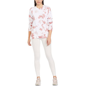 Sweat-shirt pour femme en molleton français personnalisé, col rond, épaules tombantes, coton de haute qualité, coupe ample, imperméable et respirant pour l'hiver - Product Image 4