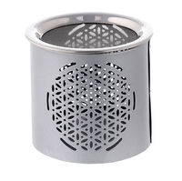 Brûleur d'encens en métal de conception découpée au laser d'arbre pour la méditation à la maison et l'aromathérapie Brûleur d'encens de qualité supérieure pour une utilisation de table de relaxation