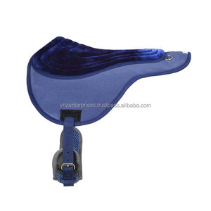 Y & Z-almohadilla Bareback de alta calidad, nuevo diseño, almohadillas para SILLÍN de algodón oscuro con estribos Y almohadilla de viga Bareback, proveedor de equipo - Product Image 3