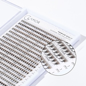 Haute qualité 7D 005 8-16mm professionnel sans cruauté à la main doux pleine bande 20mm naturel moelleux 3d fourrure de vison faux cils - Product Image 6